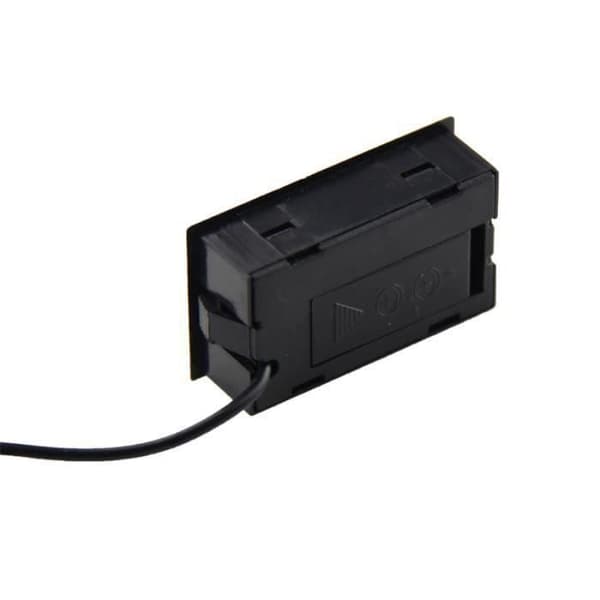 Termometer - LCD - Minisond 1M - Svart - Mätnoggrannhet - För kylskåp och frysar