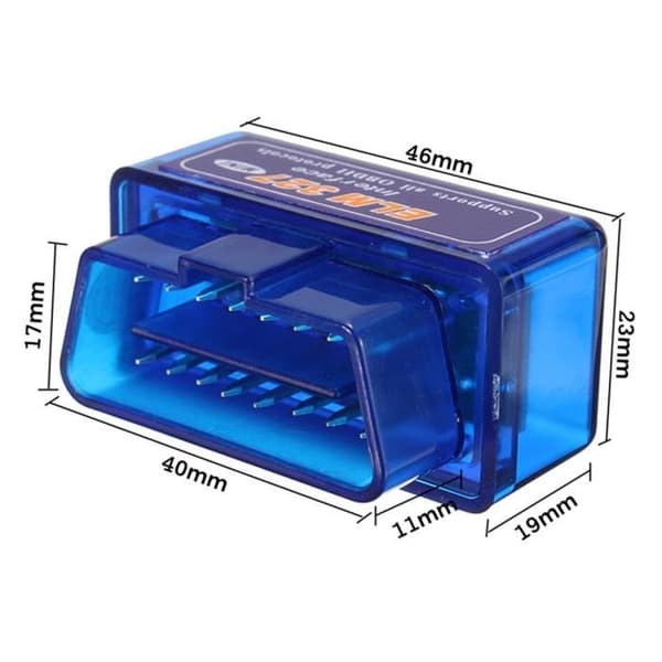 Mini ELM327 V1.5 Bluetooth OBD 2 II Bildiagnostikgränssnittsskanner