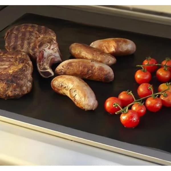 BBQ Grillmatta - Set om 5 - 40 x 33 cm - Non-stick