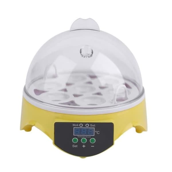Inkubator - Homdox Mini Inkubator, 7-äggskapacitet, kläckningsverktyg