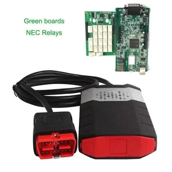OHP 2018 150e CDP PRO 2015R3 med Bluetooth DS och OBD2 Activator Diagnostikverktyg Svart