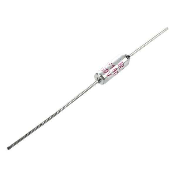 5-pack TF termiska säkringar 185°C 250V 10A