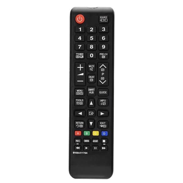 Universal fjärrkontroll - Samsung - BN59-01175N - Kompakt - Ingen programmering krävs - Svart