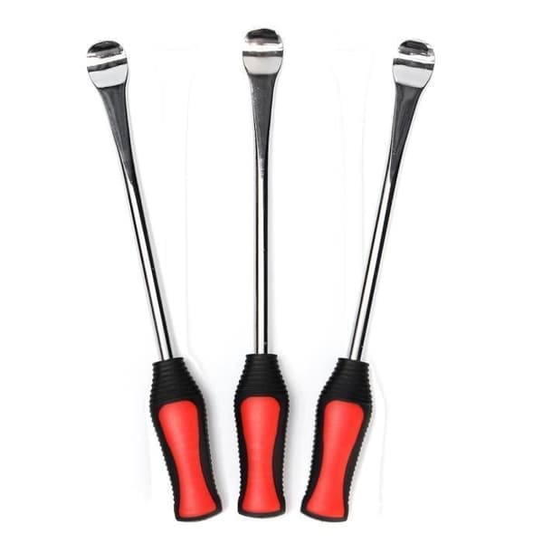 Däckjärn - 501345 - Förstärkt stål - 3 delar - Polerad kromfinish