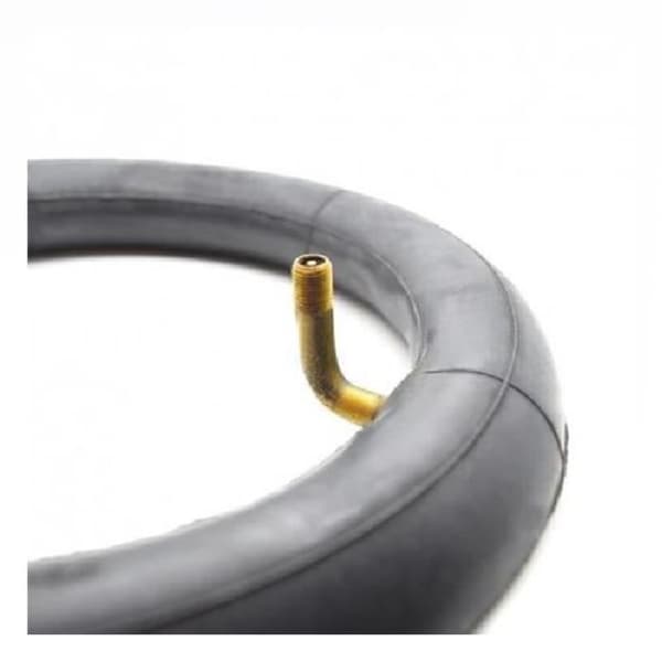Innerslang - 10x2 tum - Vinklad ventil - Barnvagn - Schrader-ventil