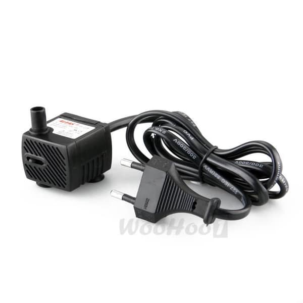 Vattenpump - Fiskfontän - 220L/H - 4W - Svart