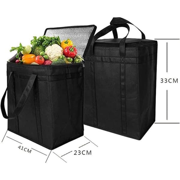 30L Isolerad Väska, Stor Storlek, Vikbar, för Picknick, Camping, Grillning, Shopping