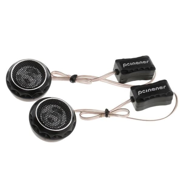 Högkvalitativ bilstereohögtalare med subwoofer och diskant