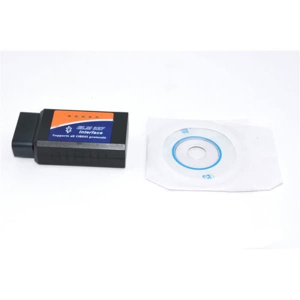 OBD2 Diagnostikskannerverktyg - ELM327 - Bluetooth - Android-kompatibel - Universal - Svart