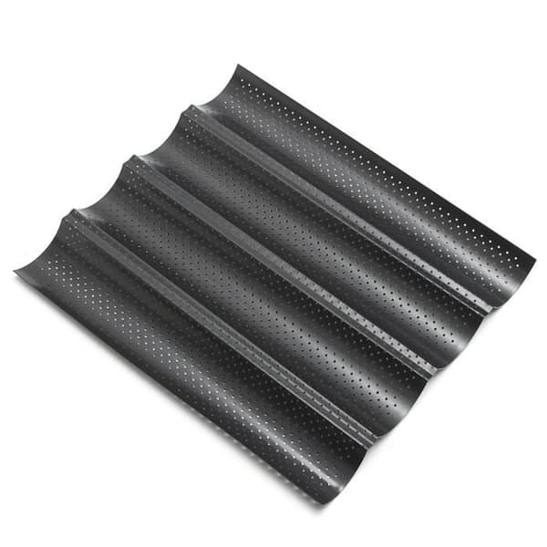 Brödform - 644136 - Non-stick - Kolstål - Gräddar 4 limpor samtidigt