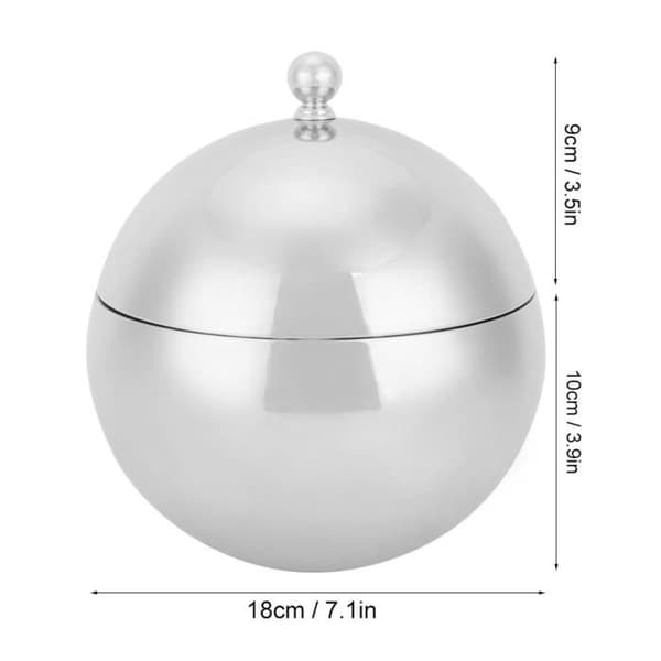 Ishink - CUQUE - 117262 - Dubbelisolerad - Rostfritt stål - Lock ingår