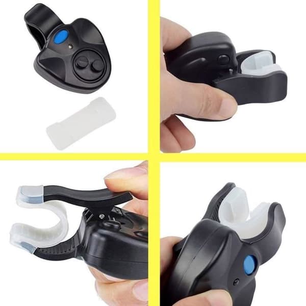Elektroniskt nappalarm - 3-pack - LED-ljussignal - Hörbart larm - Nattfiske