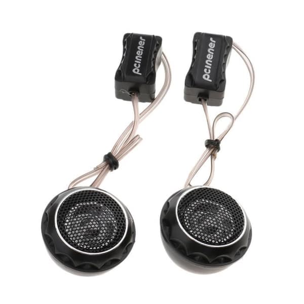 Högkvalitativ bilstereohögtalare med subwoofer och diskant