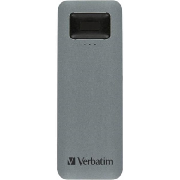 Verbatim USB 3.0 Extern SSD-hårddisk - 1 TB - Grå - 53657