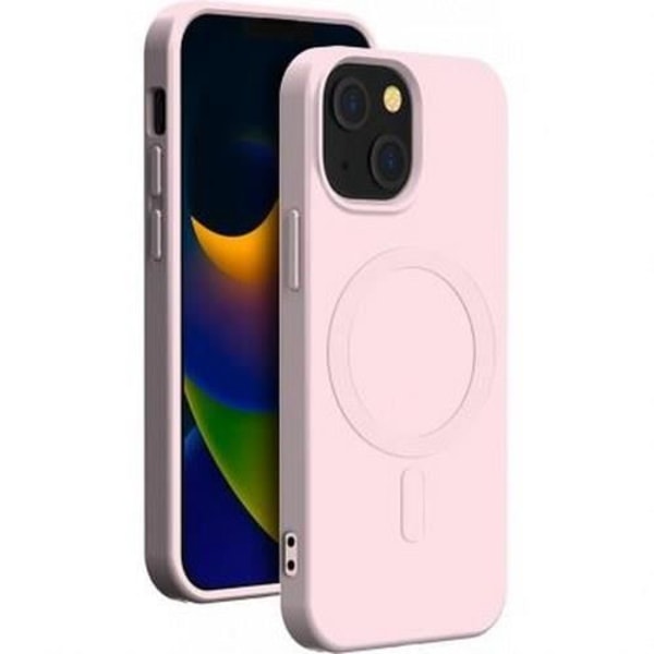 MagSafe-kompatibelt mjukt fodral för iPhone 15 Plus BIGBEN CONNECTED Rosa