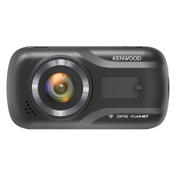 Kenwood DRV-A301W - Full HD inbyggd kamera (1920 x 1080p vid 30fps), Wi-Fi, 3-axlig G-Sensor accelerometer och integrerad GPS (