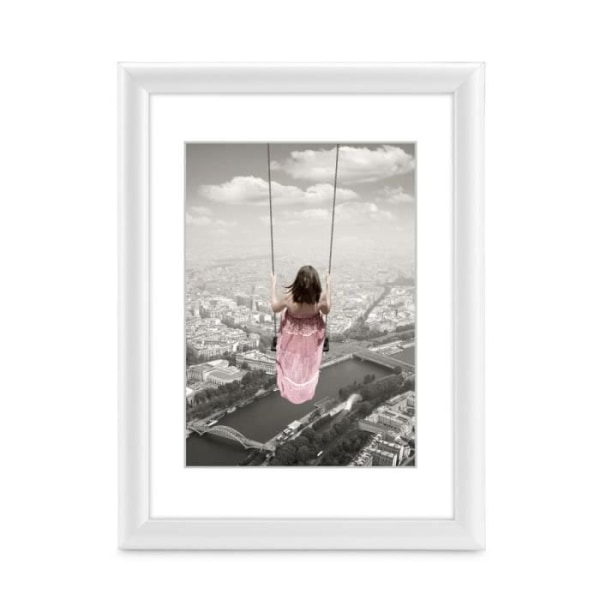 Swing plast fotoram, vit, 15 x 20 cm