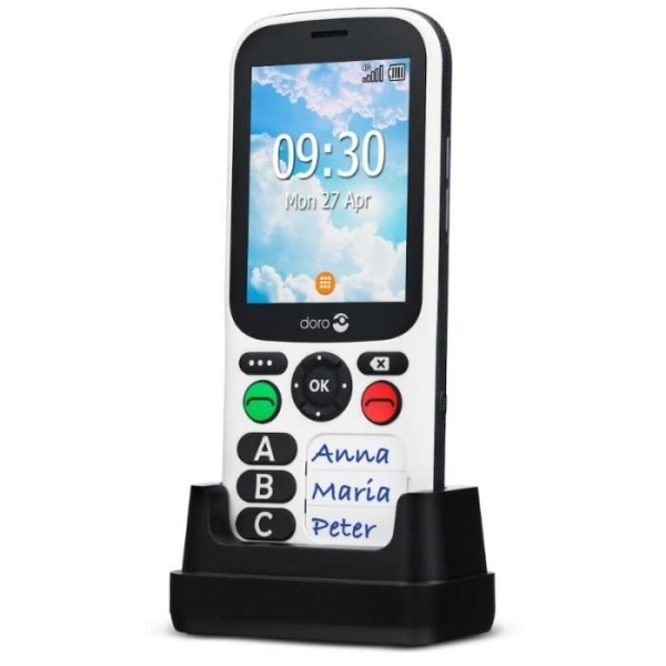 Doro 780X IUP seniortelefon med nödsamtal