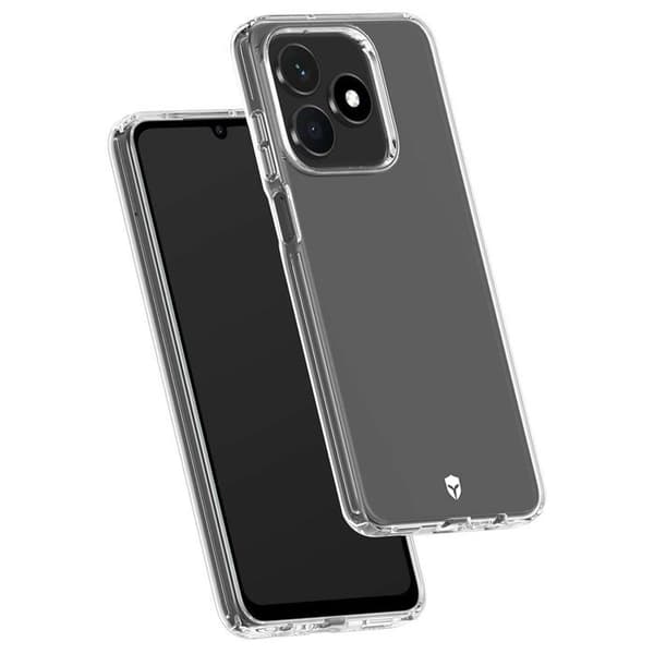 Skal - FORCE CASE - Honor X5c Plus - Tryax Inserts 3D - Stötskydd 2 m - Transparent Vit