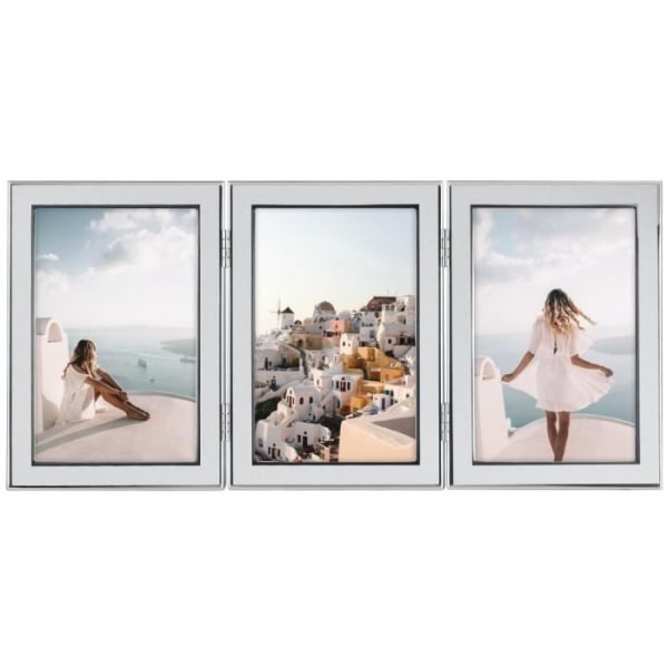 Santorini porträtt fotoram, 3 x 13 x 18 cm
