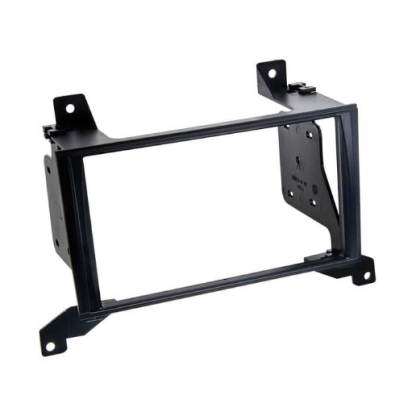 2-DIN frontplade adapter - ACV - Hyundai Santa Fe 2009 > - Sort Svart