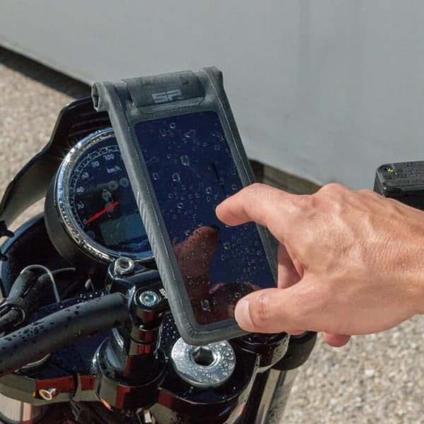 Telefonstöd - SP Connect - Moto Bundle - Samsung Note 20 - Snabbfäste - Svart/vit Svart vit