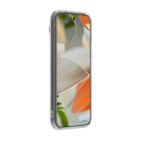 Coque för Google Pixel 9 / 9 Pro Mjuk SiliSoft MFG Anti-gulning BigBen Transparent Vit