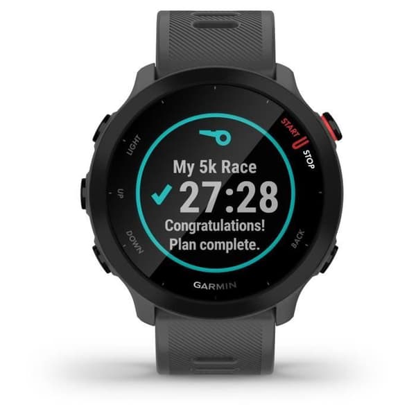 Sportansluten klocka - GARMIN - Forerunner 55 - Monterra Grey (Grå) Grå