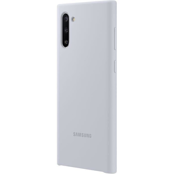 Silikonfodral Silver Note10 Grå