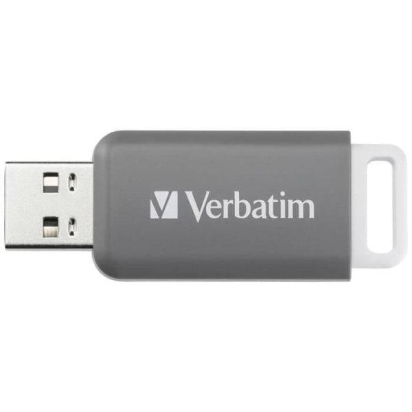 Verbatim V DataBar USB 2.0 Drive USB-minne 128 GB grå 49456 USB 2.0