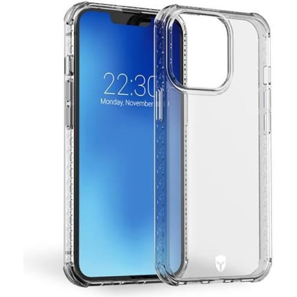 AIR-forstærket etui Livstidsgaranti Transparent til iPhone 13 Pro Force etui