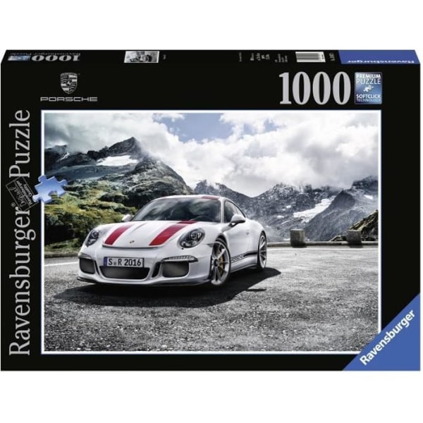 Porsche 911 R Pussel - Ravensburger - 1000 bitar - Fordon och maskiner - Blandat - 14 år och äldre