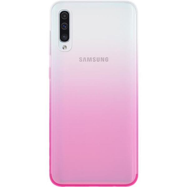 Paket med 2 halvstyva Colorblock-fodral till Samsung Galaxy A50