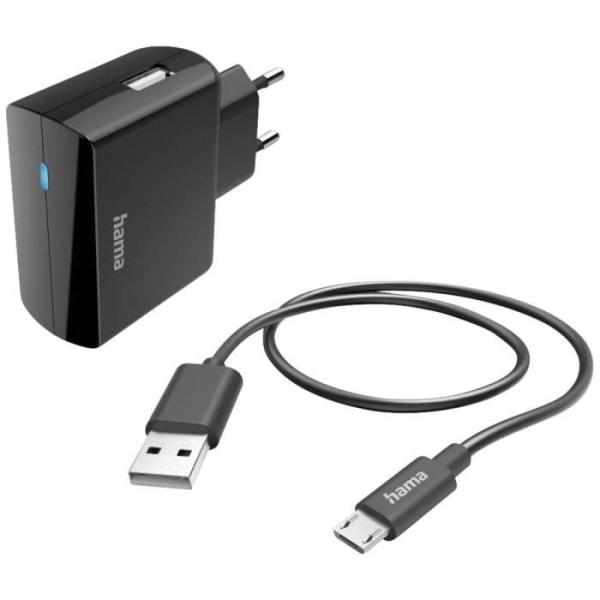 Hama 00201622 Inomhus USB-laddare, för vägguttag 1 x USB-A