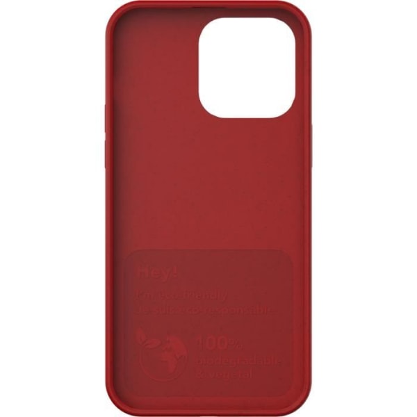 Apple iPhone 14 Pro Max Fodral Biologiskt nedbrytbart Röd Bara Grön