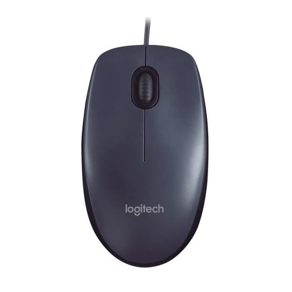 Mus - Trådad - Logitech - M90 - Svart