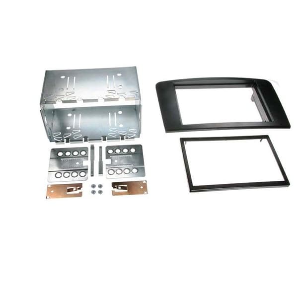 2-DIN frontadapter för M-klass (W 164) 2005 > svart