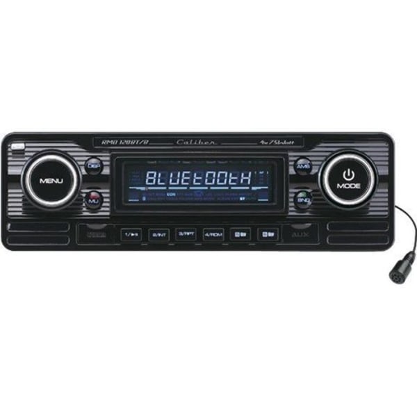 Bilradio - Caliber RMD120BT-B - Bluetooth Retro 75W 125 x 182 x 50 mm Svart