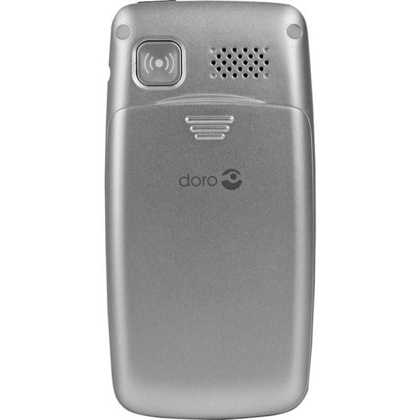 Doro Primo 406 bläddertelefon - Svart, Silver - 6,1 cm (2,4") - 0,3 MP - Bluetooth - 1050 mAh