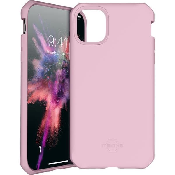 Hårdskal - Itskins - Spectrum Solid - Rosa - iPhone 11 Pro - Drop Safe Protection Ros