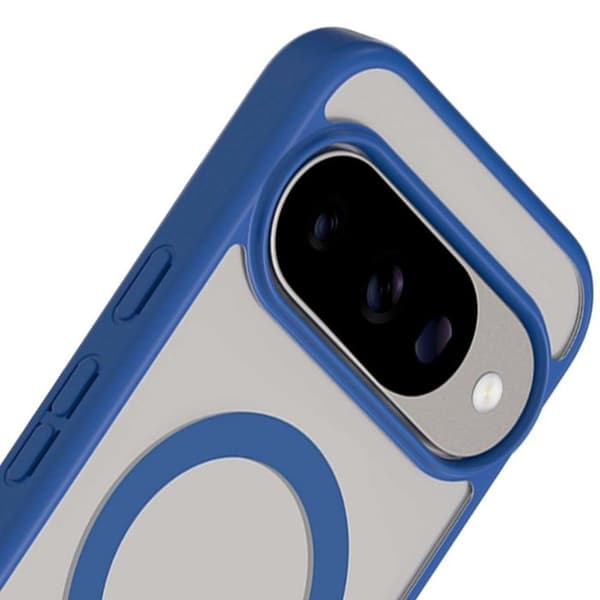 Stötsäker skal - FORCE CASE - Google Pixel 10/10 Pro - 3M - Luftkudde - Flytande silikon Blå