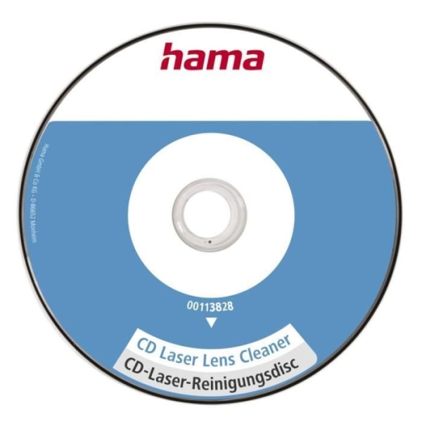 CD laser rengöringsskiva, med rengöringsvätska