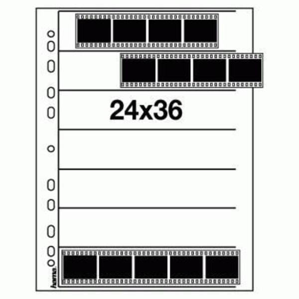 Polypropenfickor för 24 x 36 mm negativ - Hama 00002032