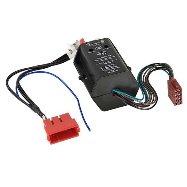 Audi Complete Amplified System Adapter Svart