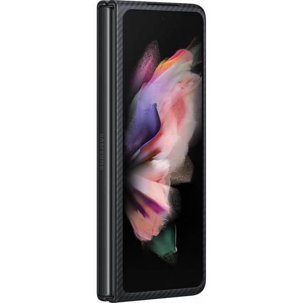 Fodral - SAMSUNG - Z Fold 3 - Aramid - Svart - Stativfunktion Svart