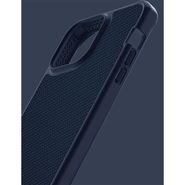 Coque - Itskins - iPhone 14 Pro - Förstärkt - Ballistisk Nylon - Blå Blå