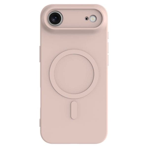 MagSafe-skal - JUST IN CASE - iPhone Air - ultra hållbar TPU - Mikrofiberfoder - Rosa Ros