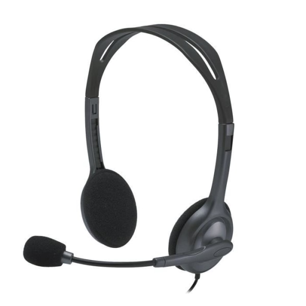 LOGITECH - Stereo H111 headset med ledning - Grå