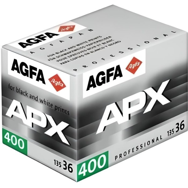 Agfaphoto APX400 Svartvit fotofilm - 135 mm - 36 exponeringar - ISO 400