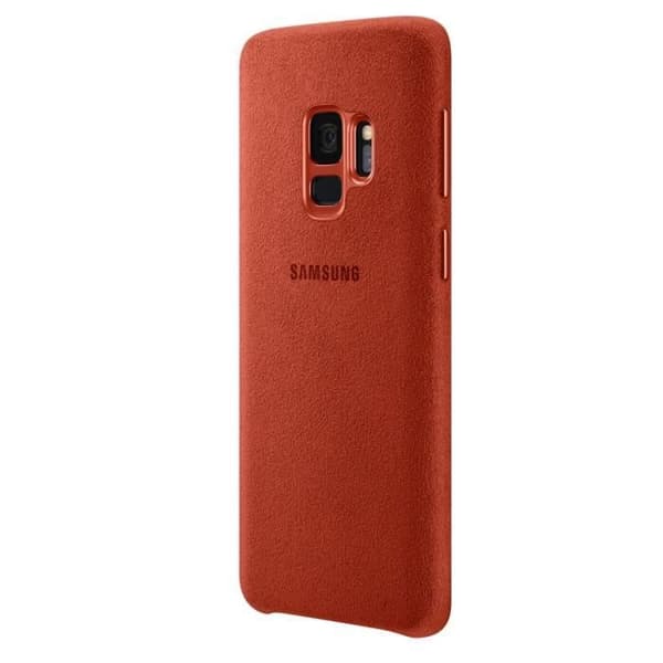 Samsung Coque i Alcantara S9 - Röd